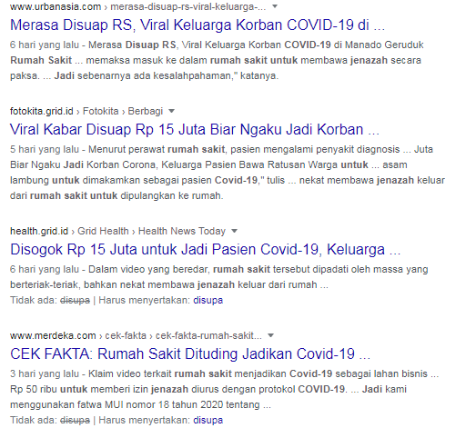 Berita Hoaks Terlanjur Viral