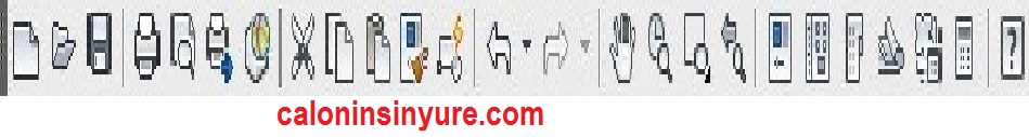 Gambar Standard Toolbar Pada Autocad