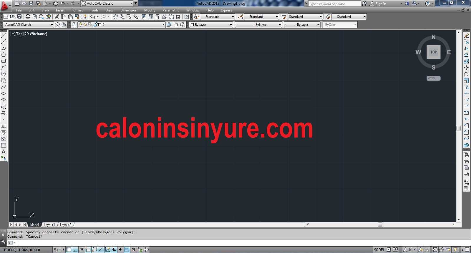 Mengenal Tools Aplikasi AutoCad Dasar