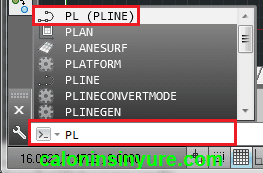 Gambar Tampilan Command AutoCAD