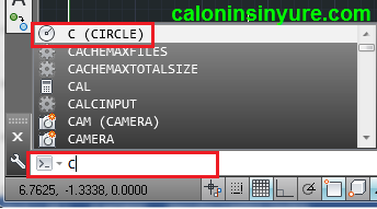 Gambar Tampilan Command AutoCAD