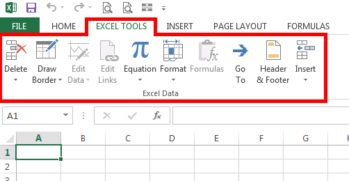 Gambar Tampilan Customsize Ribbon Microsoft Excel