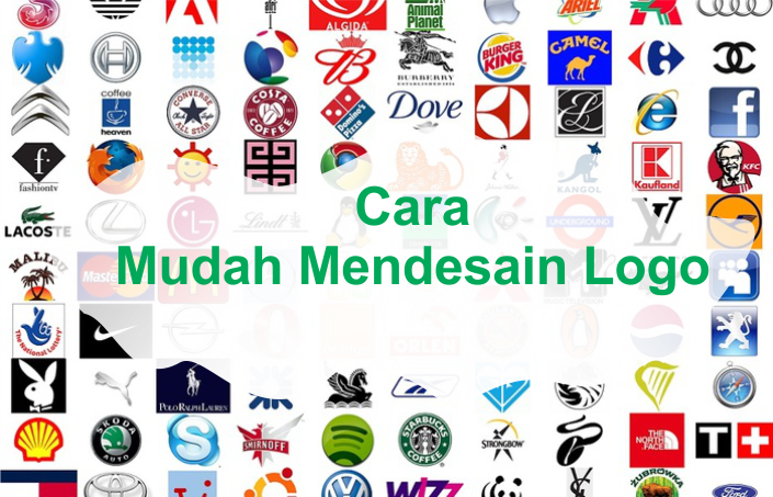 Ilustrasi Kumpuluan Logo dan Cara Mudah Mendesain Logo atau Memodifikasi Logo